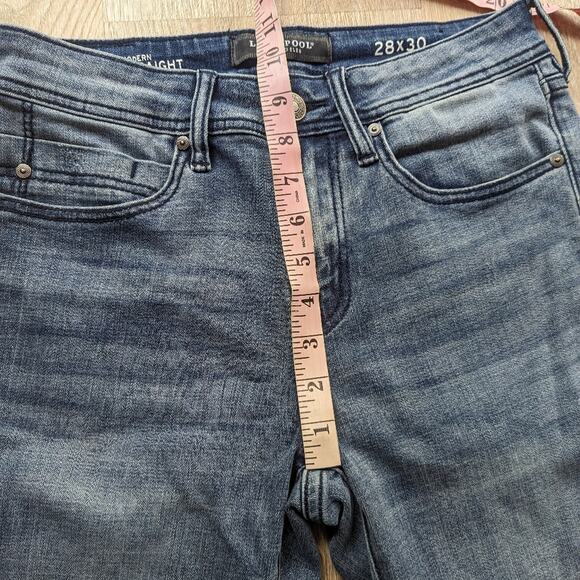 Liverpool Modern Straight Jeans Vintage Style Wash 28x30 - Picture 4 of 8